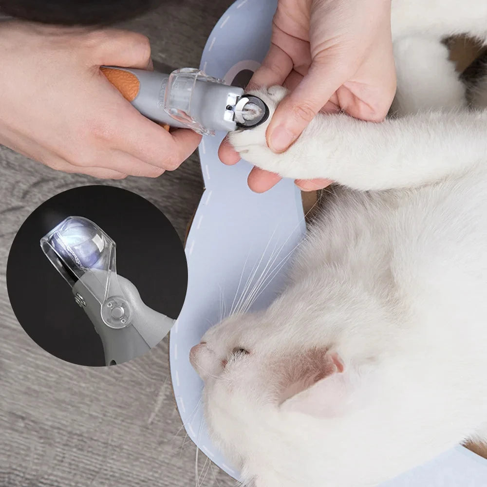 GlowTrim Pro Pet Nail Scissors