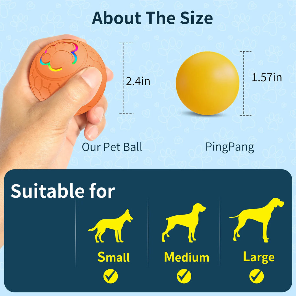 BounceBuddy Pro Interactive Pet Ball