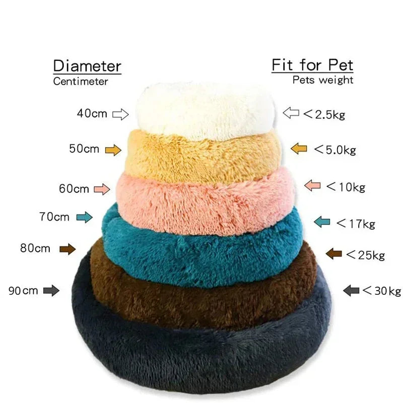 Donut bed for all pets