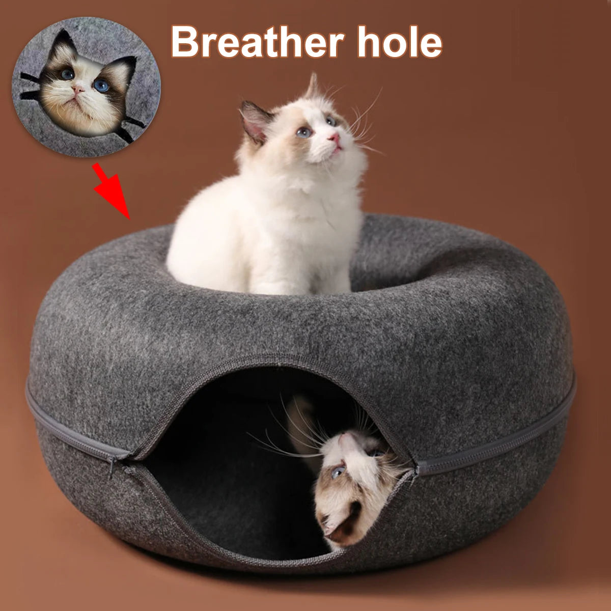 CozyCat Round Tunnel Nest